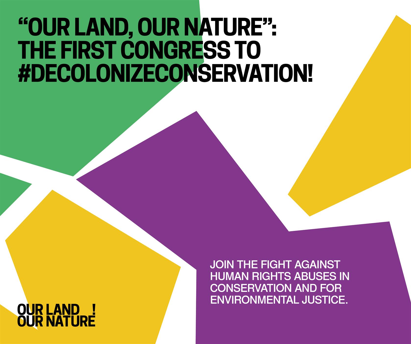 Upcoming: a decolonized alternative to the World Conservation Congress ...