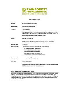 thumbnail of Senior Fundraising Coordinator JD