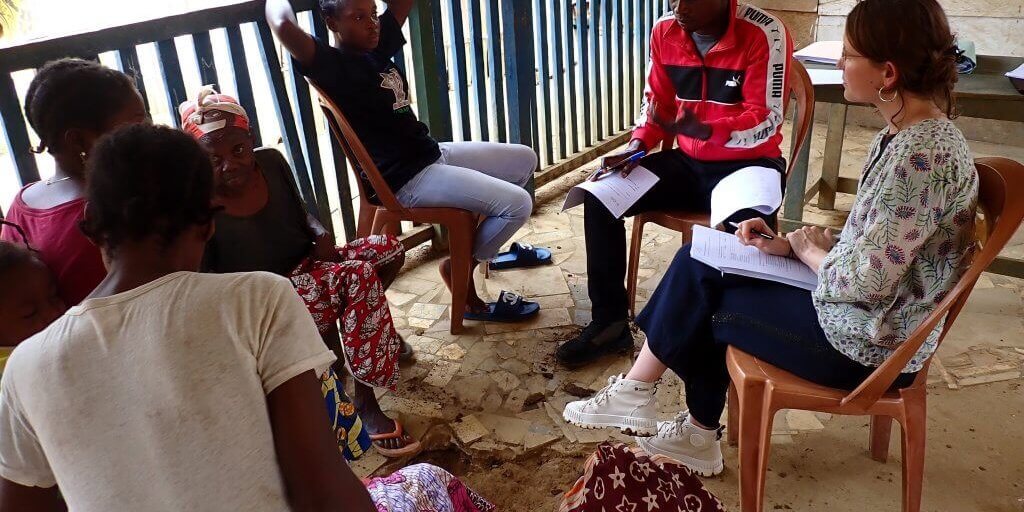 Ngonaka village - CJJ and RFUK gender study (indigenous women)