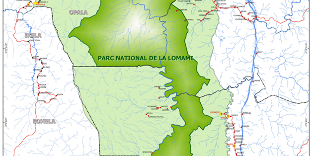 Lomami CFCL map